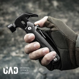 Мультитул-молоток HammerForce 12 инструментов UAD Черный