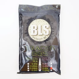 Шарики для страйкбола BLS 0.20 1кг трассерные – 5000 шт (зеленые)