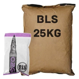 Шарики для страйкбола BLS 0.20 25кг – 125'000 шт (белые)