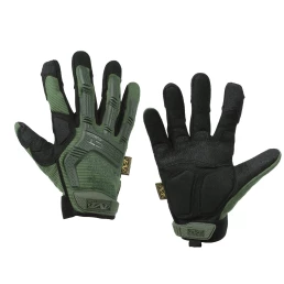 Перчатки тактические полнопалые M-PACT сенсорные Mechanix Олива Учебный турникет
