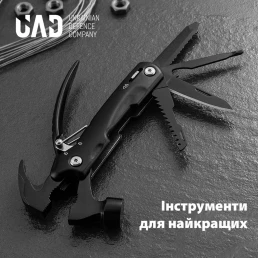 Мультитул-молоток HammerForce 12 инструментов UAD Черный