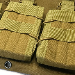 Комплект подсумков для магазинов AK/AR и перчатки тактические полнопалые UAD