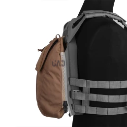 Сумка панель-рюкзак на спину Emerson AVS для плитоноски на ZIP и MOLLE Койот