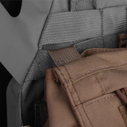 Сумка панель-рюкзак на спину Emerson AVS для плитоноски на ZIP и MOLLE Койот